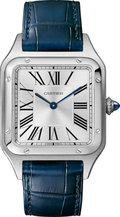 Unworn Santos Dumont, Stainless Steel, 43.5mm x 31.4mm, Ref# WSSA0022, with box