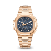 Nautilus Travel Time Chronograph Watch, 18k Rose Gold, 40,5 mm, Ref# 5990/1R-001