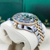 GMT-Master II, 40mm, Oystersteel and 18k Yellow Gold, Ref# 126713GRNR-0001