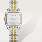 Unworn Panthère, Stainless Steel, 18k Yellow Gold, 29mm x 37mm, Ref# W2PN0007, with box