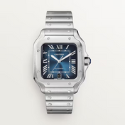 Unworn Santos, Stainless Steel, 39.8mm, Ref# WSSA0030, with box