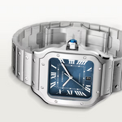 Unworn Santos, Stainless Steel, 39.8mm, Ref# WSSA0030, with box