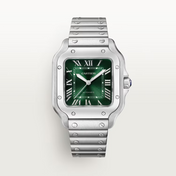 Unworn Santos, Stainless Steel, 41.9mm x 35.1mm, Ref# WSSA0061, with box
