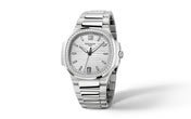 Nautilus Ladies Automatic Watch, Stainless Steel and Diamonds, 35,2mm, Ref# 7118/1200A-010
