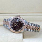 Lady-Datejust 28, Oystersteel and 18k Everose Gold, Ref# 279171-0009