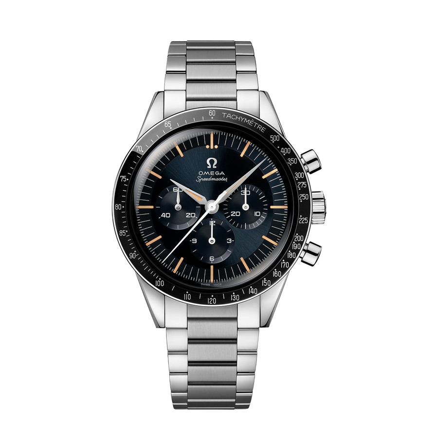 Unworn, Speedmaster First in Space, Co-Axial Chronograph, 39,7mm, Ref# 310.30.40.50.06.001, with box