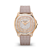 Aquanaut Luce Haute Joaillerie, 18k Rose Gold with 313 diamonds ~7,9ct, 38,8mm, Ref# 5062/450R-001