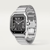 Unworn Santos, Stainless Steel, 39.8mm, Ref# WSSA0037, with box