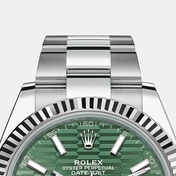 Datejust 41mm, Oystersteel and 18k White Gold, Ref# 126334-0029