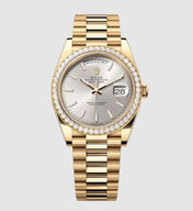 Day-Date 40, 18k Yellow Gold with Diamond-set, 40mm, Ref# 228348rbr-0042