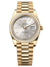 Day-Date 40, 18k Yellow Gold with Diamond-set, 40mm, Ref# 228348rbr-0042