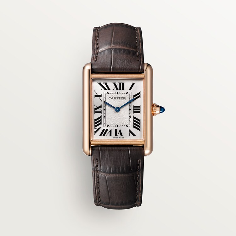 Unworn, Tank Louis, 18k Rose Gold, 33.7mm x 25.5mm, Ref# WGTA0011, with box