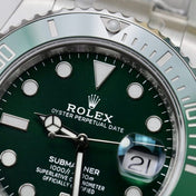 Submariner Stainless Steel “The Hulk” Green Dial Cerachrom Bezel, Ref#116610LV, 41mm
