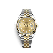 Datejust 41, 18k Yellow Gold and Stainless Steel, 41mm, Ref# 126333-0010