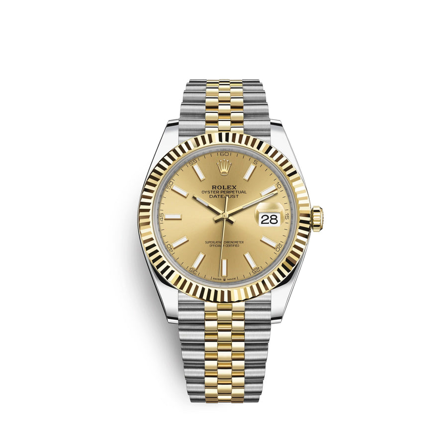Datejust 41, 18k Yellow Gold and Stainless Steel, 41mm, Ref# 126333-0010