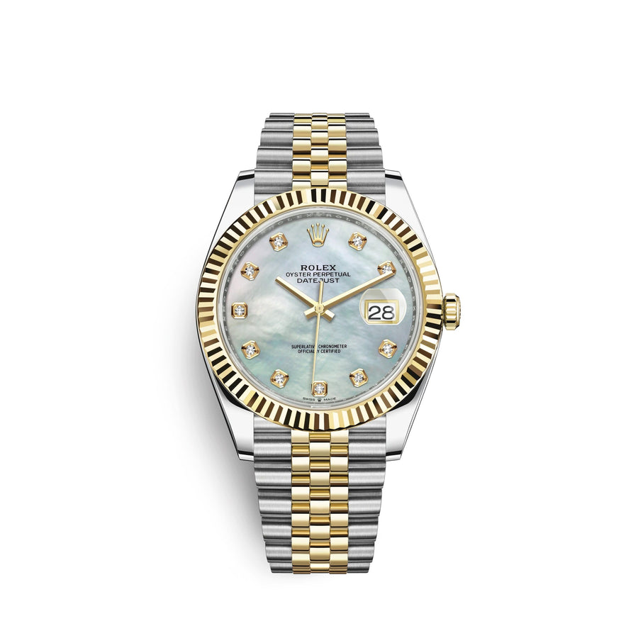 Datejust 41, 18k Yellow Gold and Stainless Steel, 41mm, Ref# 126333-0018