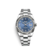 Datejust 41, Stainless Steel and 18k White Gold, 41mm, Ref# 126334-0025