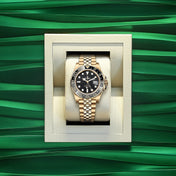 GMT-Master II, 40mm, 18k Yellow Gold, Ref# 126718GRNR-0001
