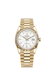 Day-Date, 36mm, 18k Yellow Gold, Ref# 128238-0081