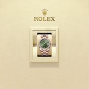 Unworn 2025, Day-Date 36, 18k Everose Gold and Diamond-set, 36mm, Ref# 128345rbr-0085, with box