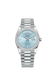 Day-Date 36mm, Platinum, Ref# 128396tbr-0003