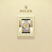 Unworn 2025, Oyster Perpetual, Oystersteel 41mm, Beige dial, Domed Oyster, Ref# 134300-0007, with box