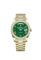Day-Date, 40mm, 18k Yellow Gold and Diamonds, Ref# 228348rbr-0040