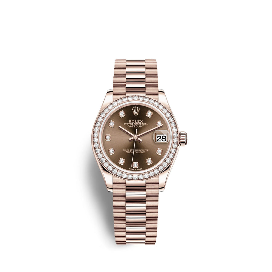 Datejust 31, 18kt Everose Gold, Ref# 278285RBR-0006