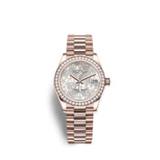 Datejust 31mm, 18k Everose Gold and Diamonds, Ref# 278285rbr-0036