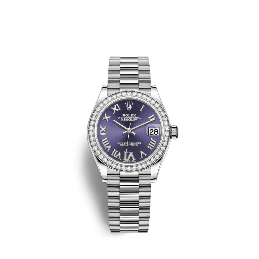 Datejust 31, 18kt White Gold, Ref# 278289RBR-0019
