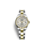 Lady-Datejust 28, Oystersteel and 18k Yellow Gold, Ref# 279173-0004