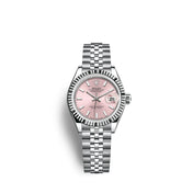 Lady-Datejust 28, Oystersteel and 18k White Gold, Ref# 279174-0001