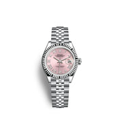 Lady-Datejust 28, Oystersteel and 18k White Gold, Ref# 279174-0017
