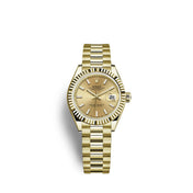 Lady-Datejust 28, 18k Yellow Gold, Ref# 279178-0001