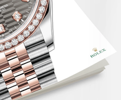 Datejust 36mm, Oystersteel and 18k Everose Gold, Ref# 126281rbr-0029