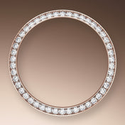 Datejust 31, Oystersteel, 18kt Everose Gold and diamonds, Ref# 278381RBR-0030