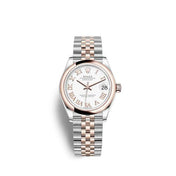 Datejust 31 Oystersteel and Everose gold Ref# 278241-0002