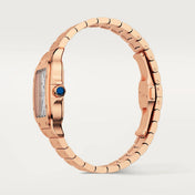 Unworn Santos, 18k Rose Gold, 35.1mm, Ref# WGSA0031, with box
