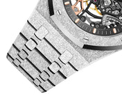 Royal Oak FROSTED GOLD DOUBLE BALANCE WHEEL OPENWORKED Ref# 15407BC.GG.1224BC.01