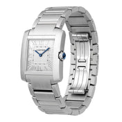 Unworn Tank Francaise, Medium Stainless Steel, 32mm x 27mm, Ref# WSTA0074, with box