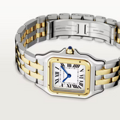 Unworn Panthère, Stainless Steel, 18k Yellow Gold, 29mm x 37mm, Ref# W2PN0007, with box