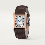 Unworn, Tank Louis, 18k Rose Gold, 33.7mm x 25.5mm, Ref# WGTA0011, with box