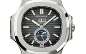 Nautilus Annual Calendar, Moon Phases Watch, Stainless Steel, 40,5 mm, Ref# 5726A-001