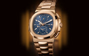 Nautilus Travel Time Chronograph Watch, 18k Rose Gold, 40,5 mm, Ref# 5990/1R-001