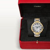 Unworn Ballon Bleu, Stainless Steel and 18k Yellow Gold, 42mm, Ref# W2BB0039, with box