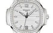 Nautilus Ladies Automatic Watch, Stainless Steel and Diamonds, 35,2mm, Ref# 7118/1200A-010