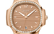 Nautilus Ladies Automatic Watch, 18k Rose Gold and Diamonds, 35,2mm, Ref# 7118/1200R-010