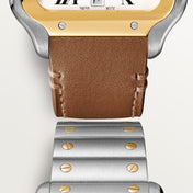 Unworn Santos, Stainless Steel and 18k Yellow Gold, 39.8mm, Ref# W2SA0009, with box