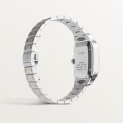 Unworn Santos, Stainless Steel and 18k Yellow Gold, 39.8mm, Ref# W2SA0009, with box