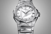 Classic Fusion ORLINSKI BRACELET TITANIUM WHITE ALTERNATIVE PAVÉ Ref# 550.NS.2200.NS.3804.ORL22